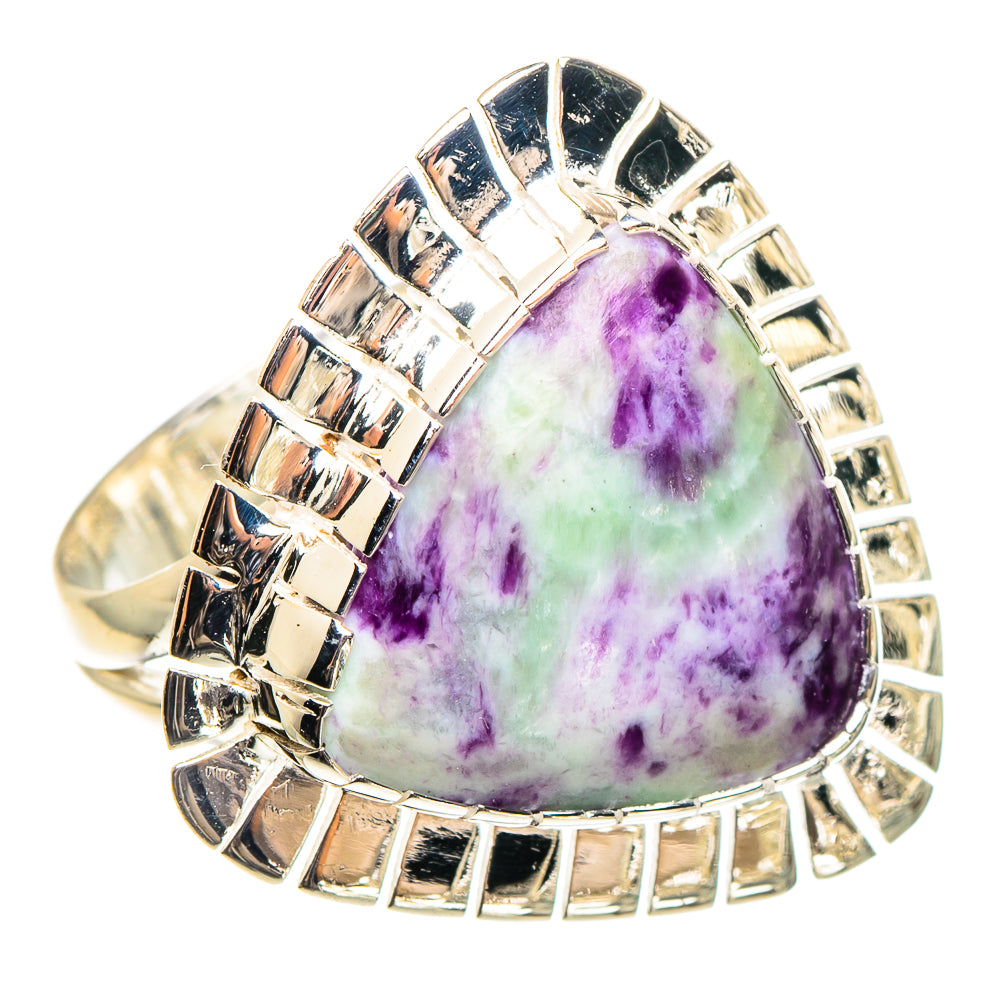 Charoite Rings handcrafted by Ana Silver Co - RING95733