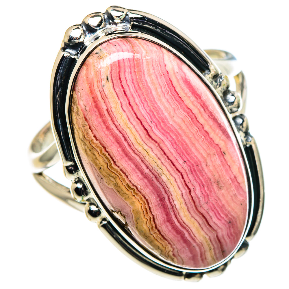 Rhodochrosite Rings handcrafted by Ana Silver Co - RING95865