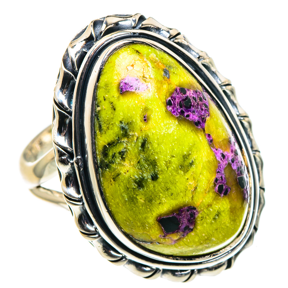 Atlantisite Rings handcrafted by Ana Silver Co - RING96027 - Photo 2