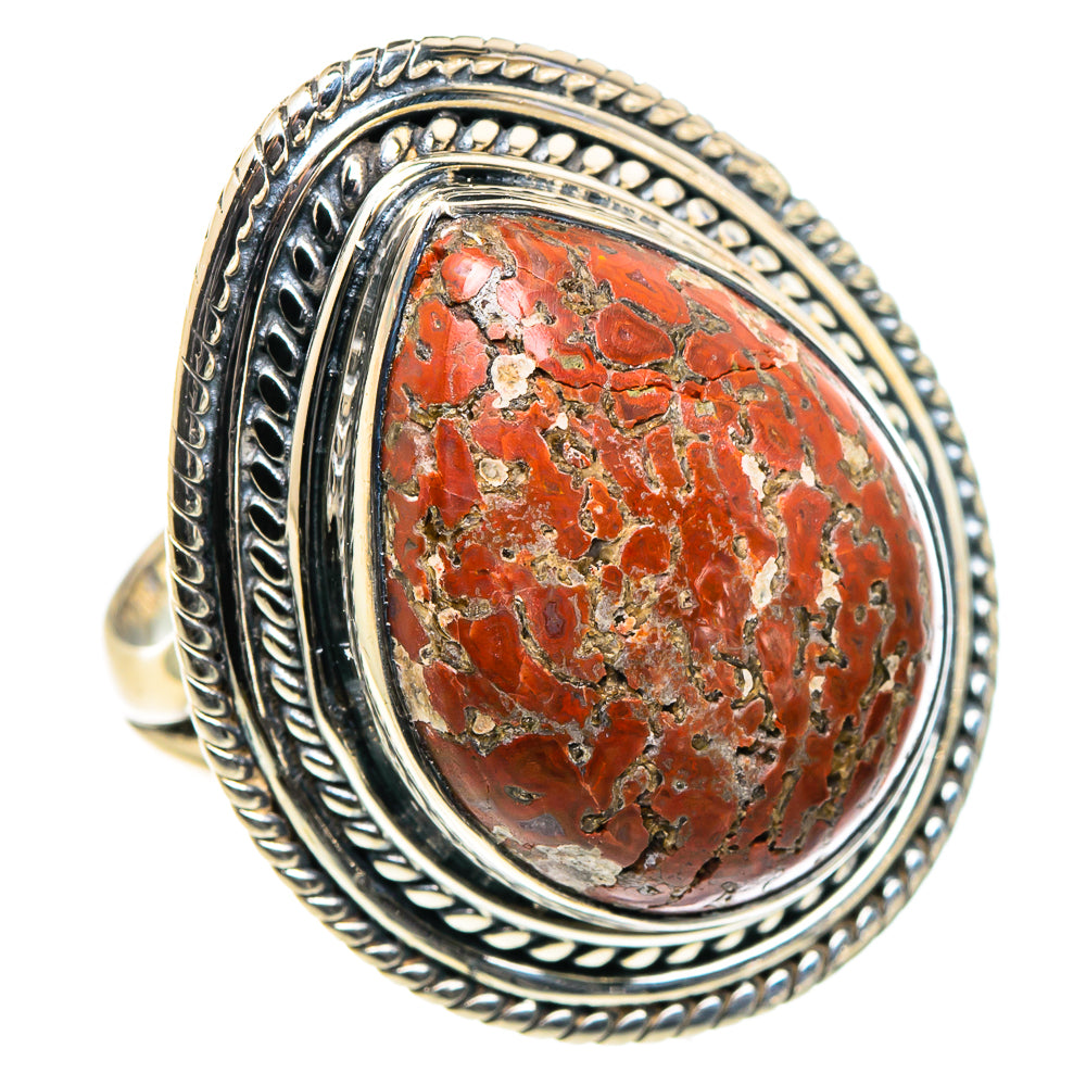 Dinosaur Bone Rings handcrafted by Ana Silver Co - RING96043