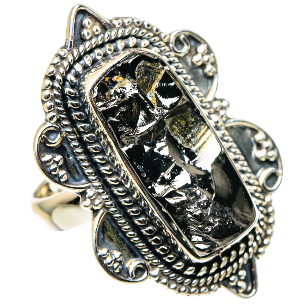 Shungite Rings handcrafted by Ana Silver Co - RING96059