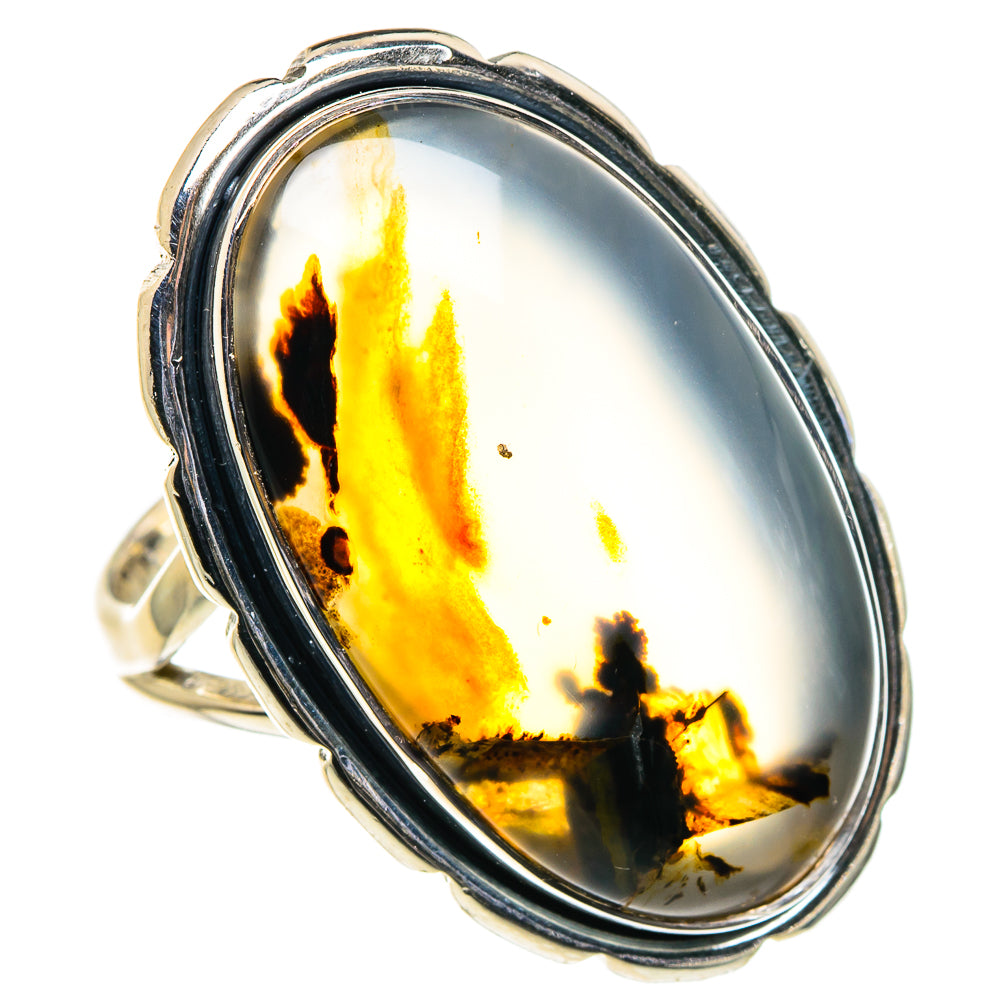 Montana Agate Rings handcrafted by Ana Silver Co - RING96154
