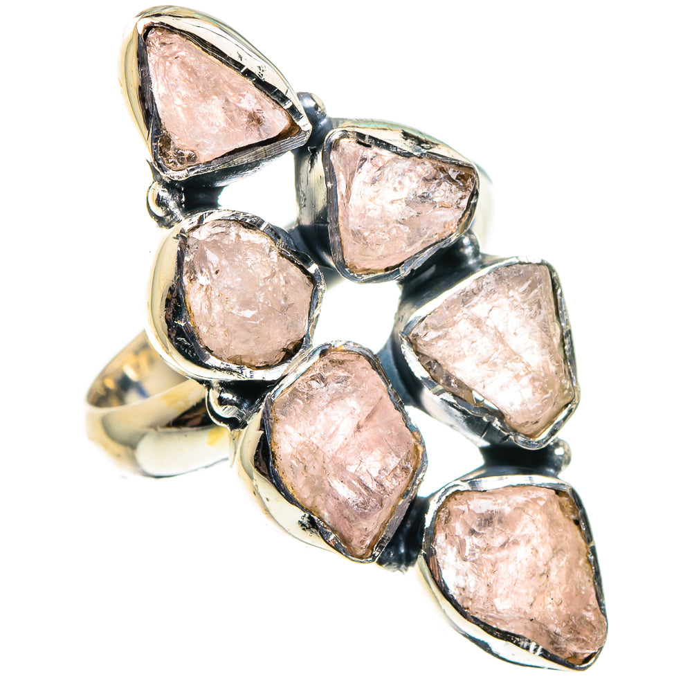 Rose Quartz Rings handcrafted by Ana Silver Co - RING96229