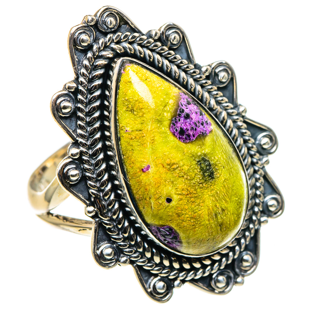 Atlantisite Rings handcrafted by Ana Silver Co - RING96238 - Photo 2
