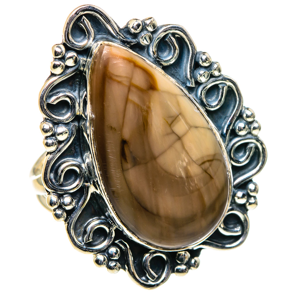 Willow Creek Jasper Rings handcrafted by Ana Silver Co - RING96269 - Photo 2