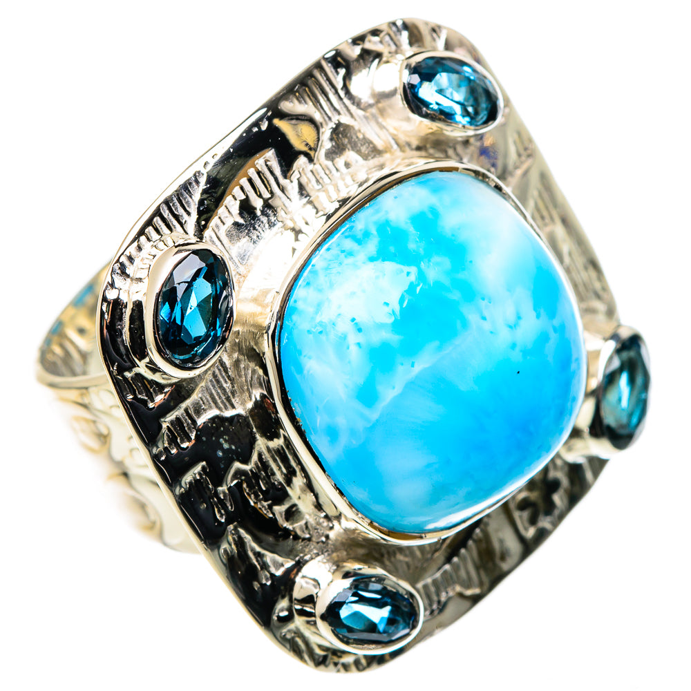 Labradorite Rings handcrafted by Ana Silver Co - RING96325