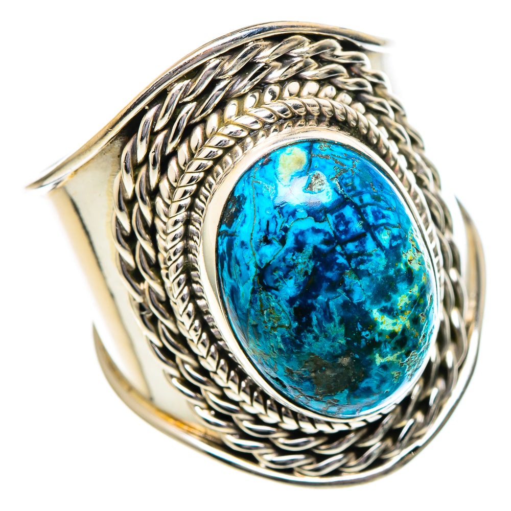 Shattuckite Rings handcrafted by Ana Silver Co - RING96427