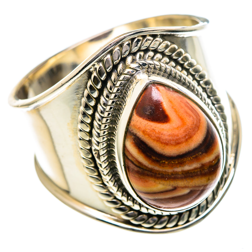 Mookaite Rings handcrafted by Ana Silver Co - RING96430
