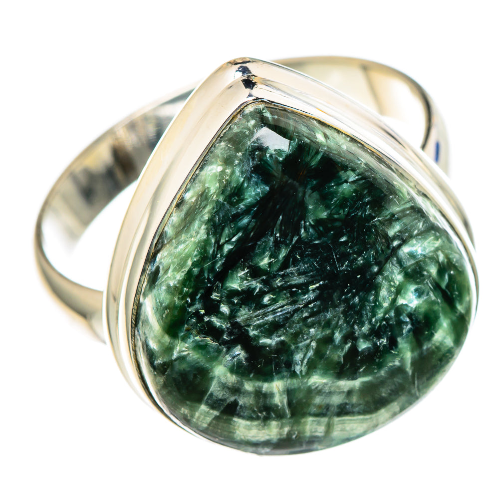 Seraphinite Rings handcrafted by Ana Silver Co - RING96490