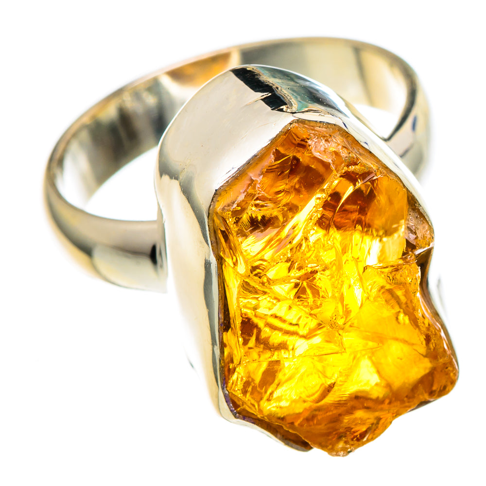 Citrine Rings handcrafted by Ana Silver Co - RING96527 - Photo 2