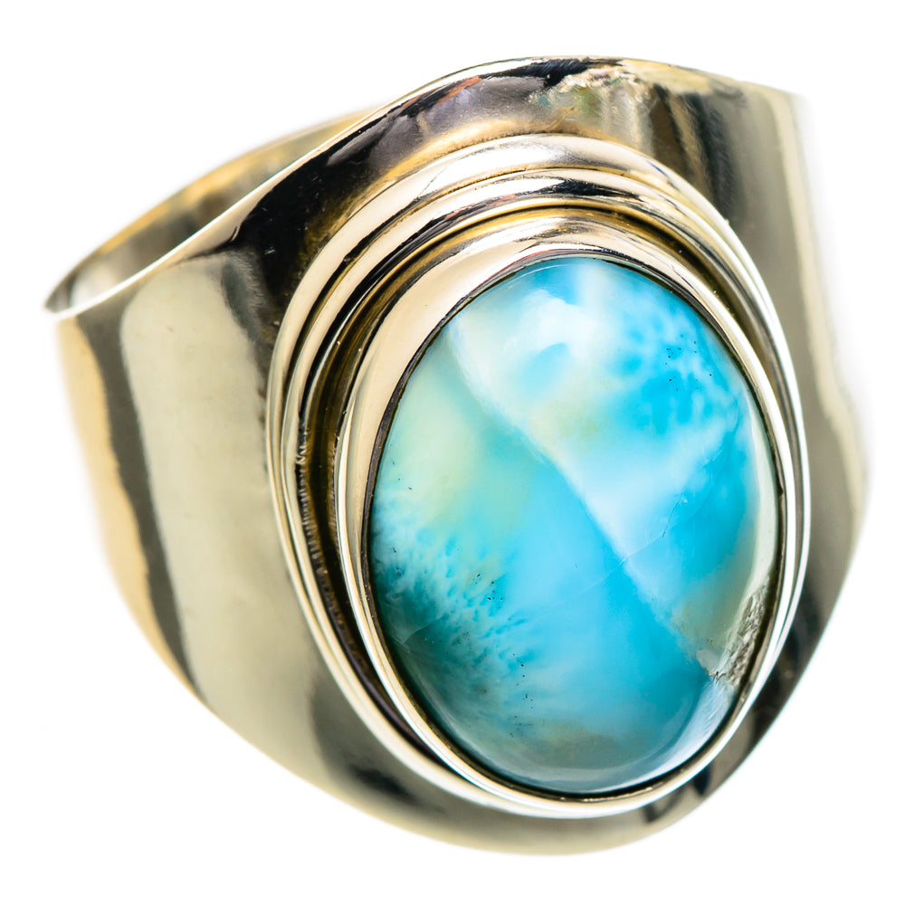 Larimar Rings handcrafted by Ana Silver Co - RING96538