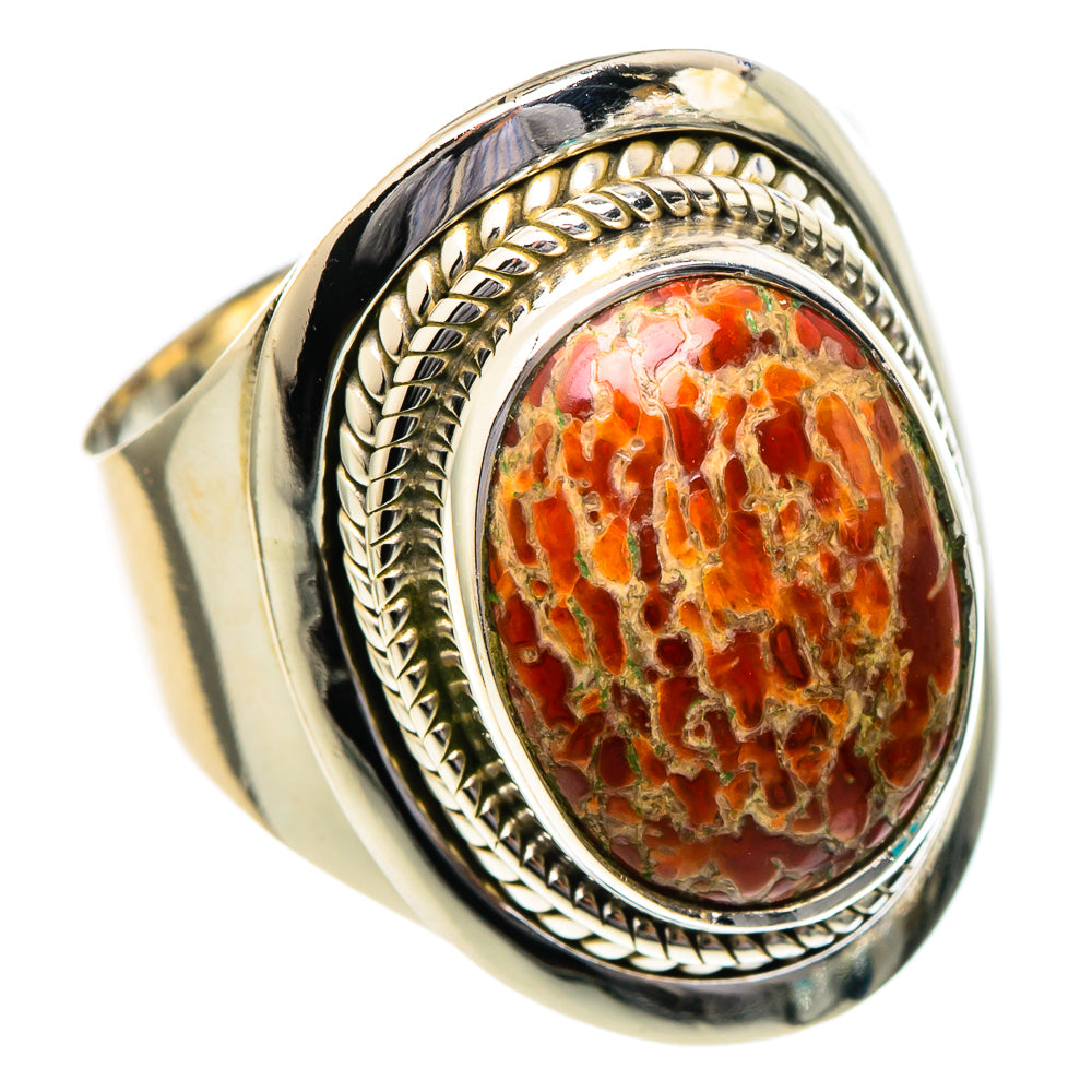 Dinosaur Bone Rings handcrafted by Ana Silver Co - RING96553