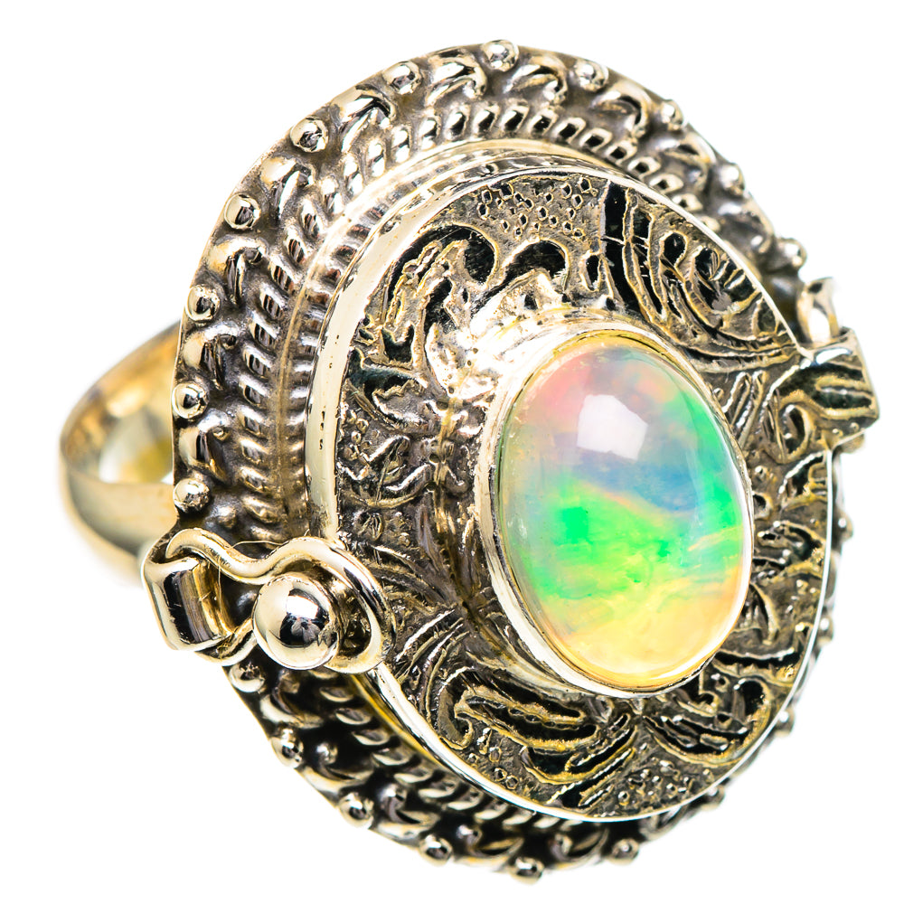 Ethiopian Opal Rings handcrafted by Ana Silver Co - RING96568