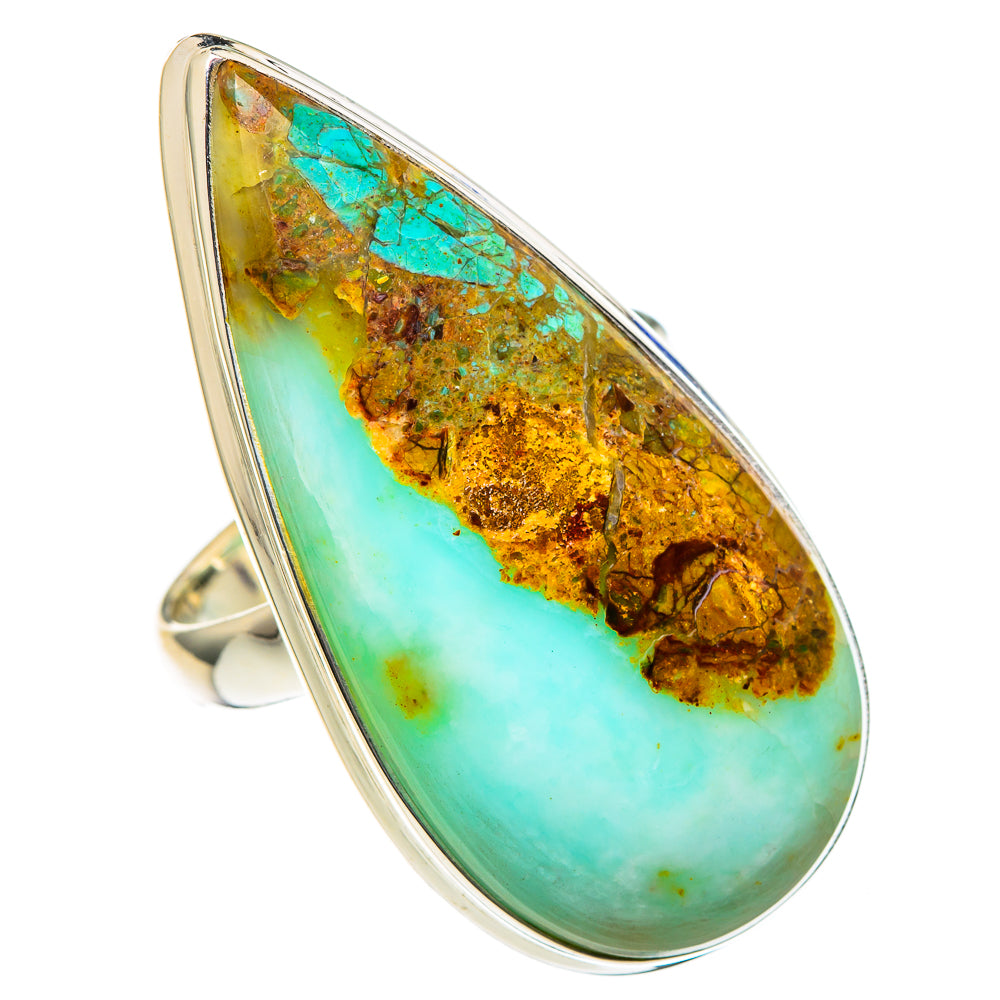 Peruvian Opal Rings handcrafted by Ana Silver Co - RING96607