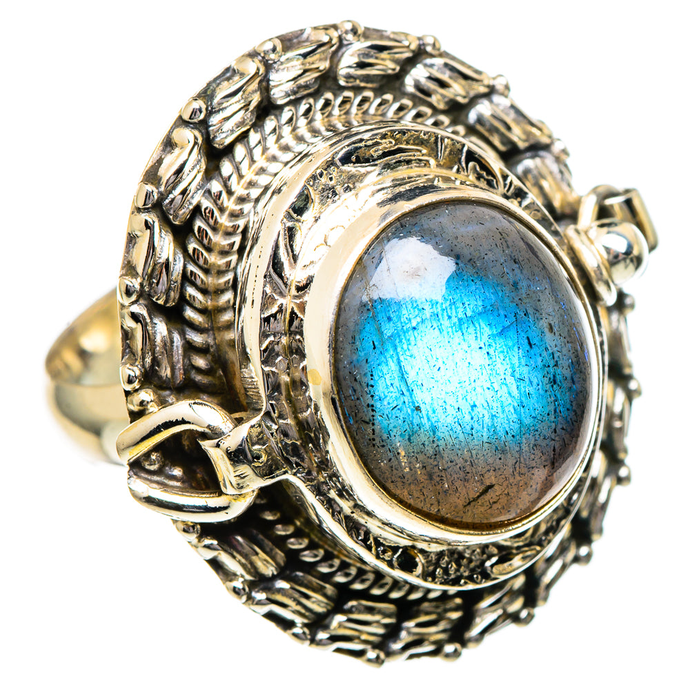 Labradorite Rings handcrafted by Ana Silver Co - RING96690