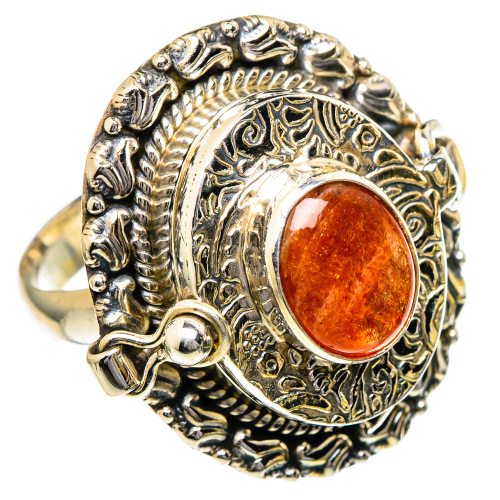 Sunstone Rings handcrafted by Ana Silver Co - RING96698