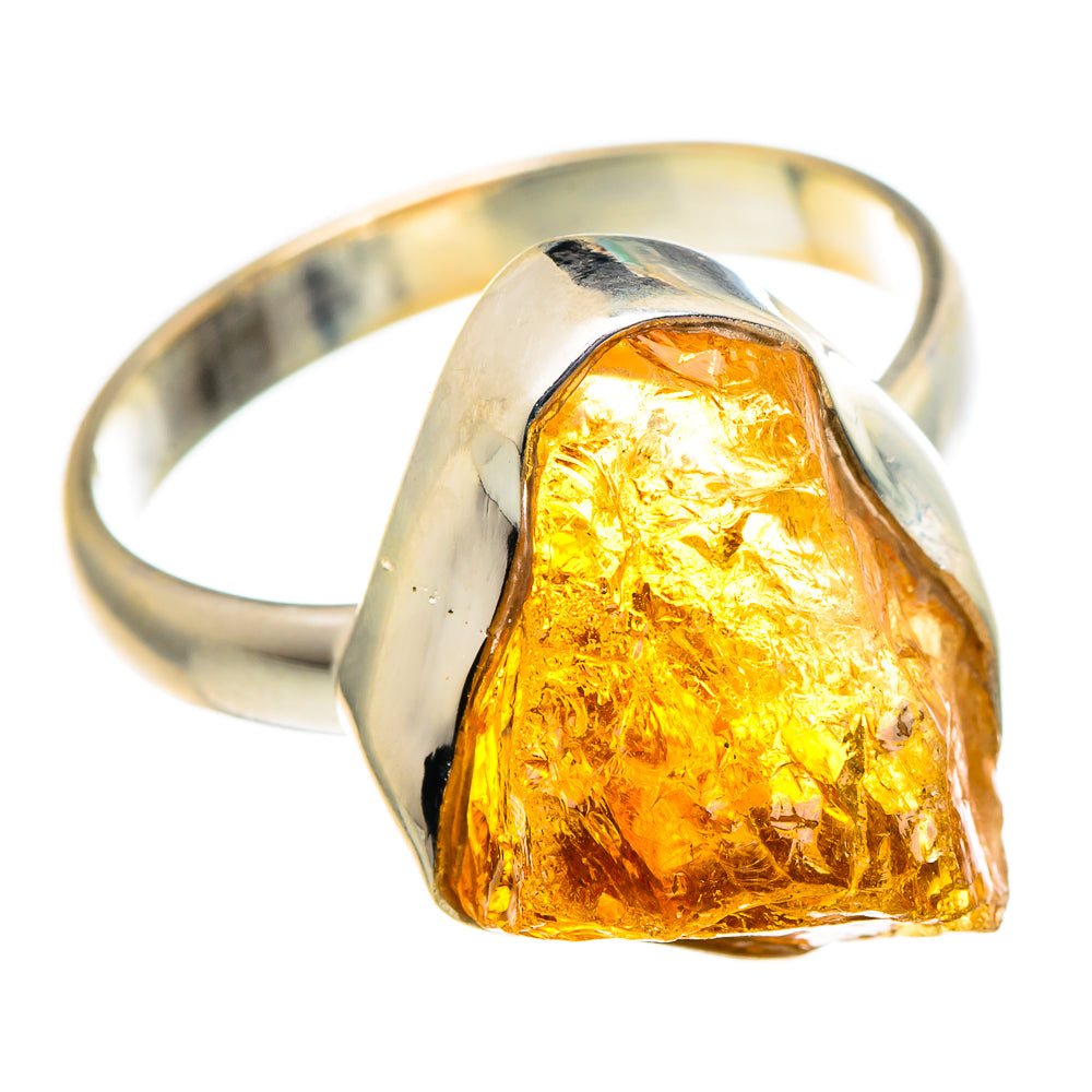 Citrine Rings handcrafted by Ana Silver Co - RING96732 - Photo 2