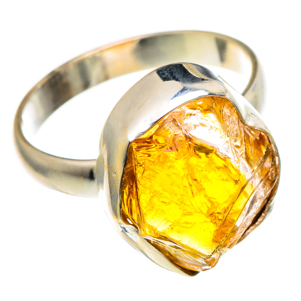 Citrine Rings handcrafted by Ana Silver Co - RING96733