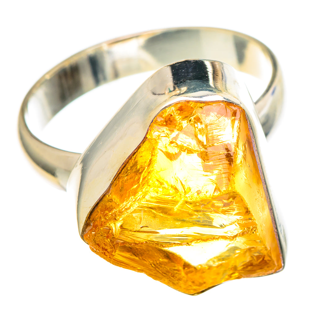 Citrine Rings handcrafted by Ana Silver Co - RING96761 - Photo 2