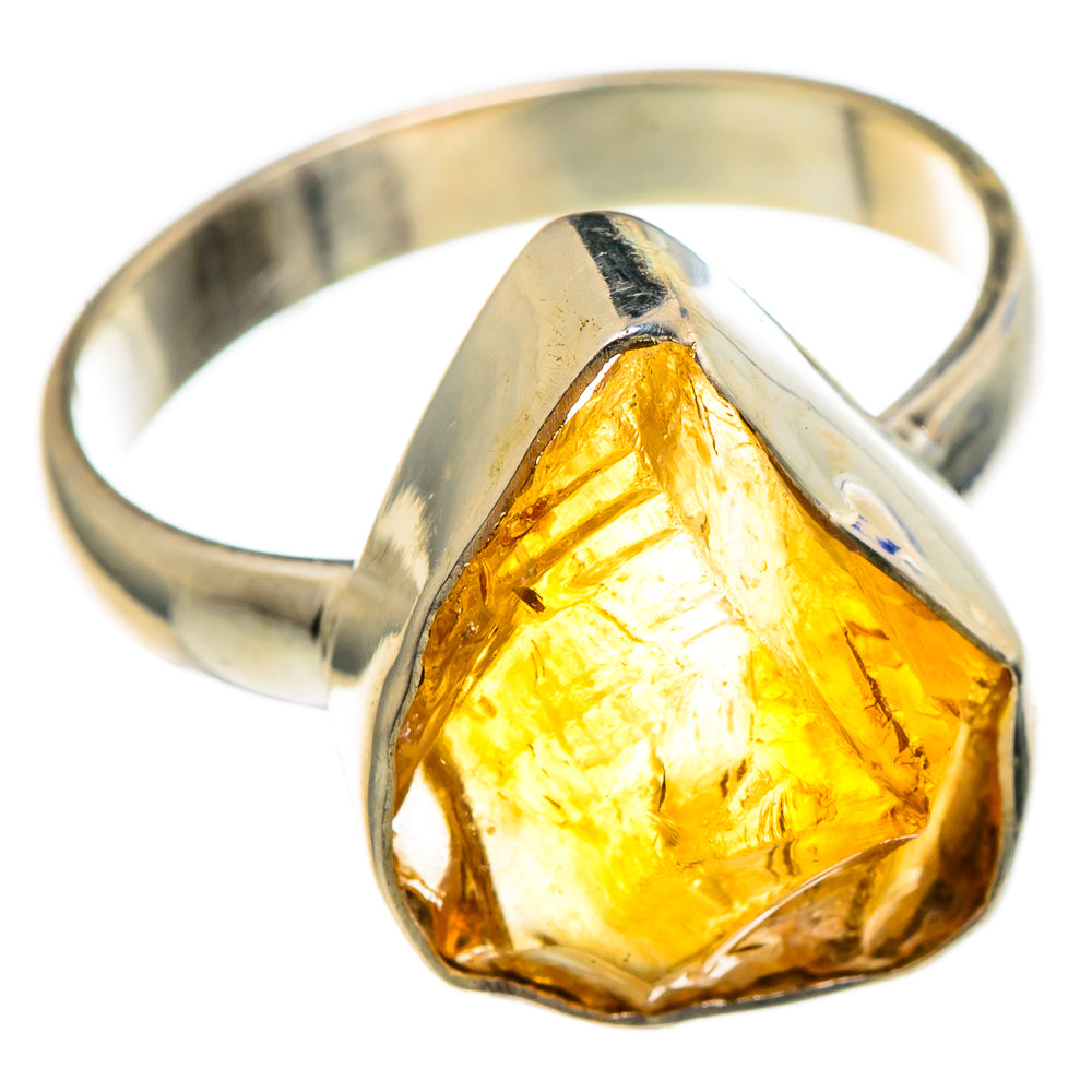 Citrine Rings handcrafted by Ana Silver Co - RING96846 - Photo 2