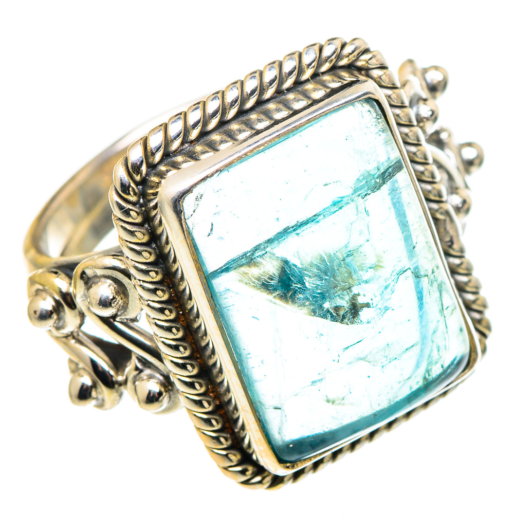Aquamarine Rings handcrafted by Ana Silver Co - RING96884