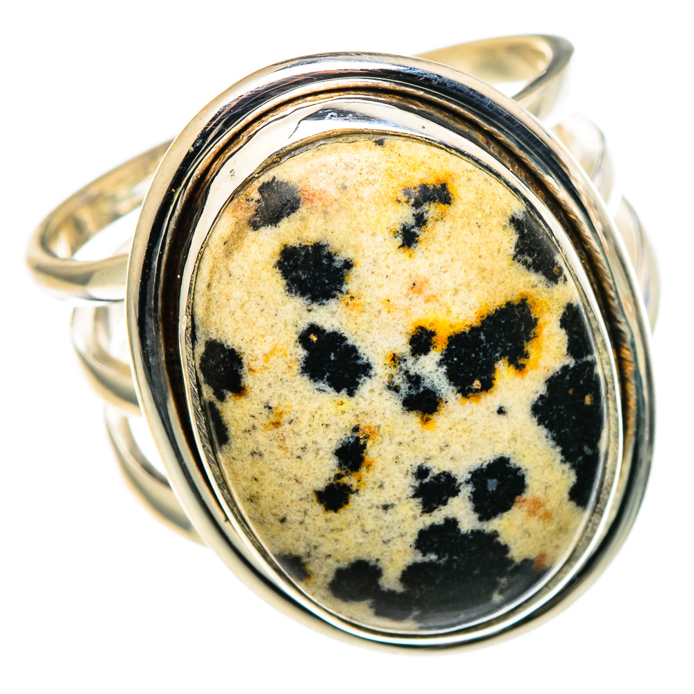 Dalmatian Jasper Rings handcrafted by Ana Silver Co - RING96892