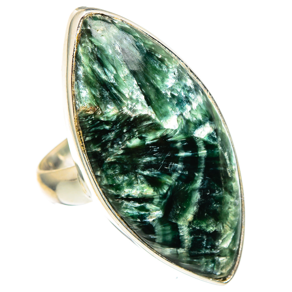 Seraphinite Rings handcrafted by Ana Silver Co - RING96931