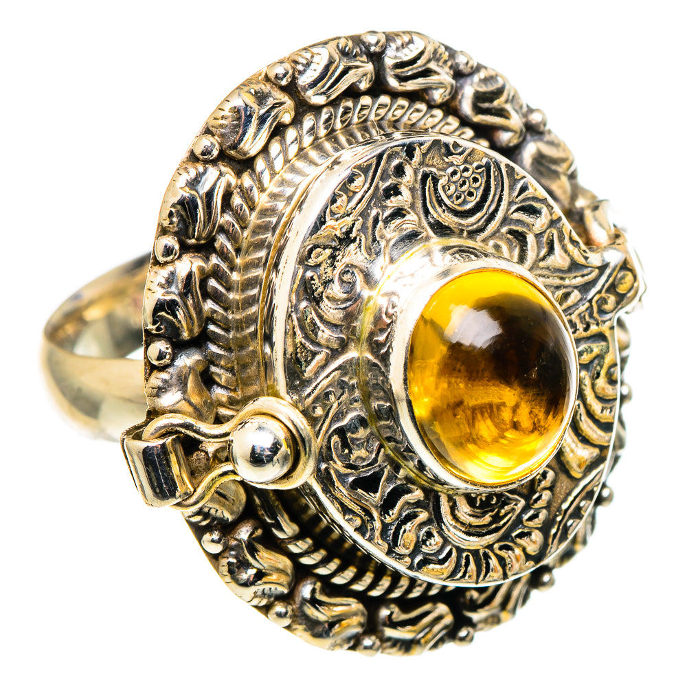 Citrine Rings handcrafted by Ana Silver Co - RING96942