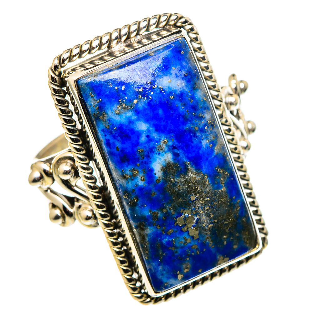 Lapis Lazuli Rings handcrafted by Ana Silver Co - RING96999