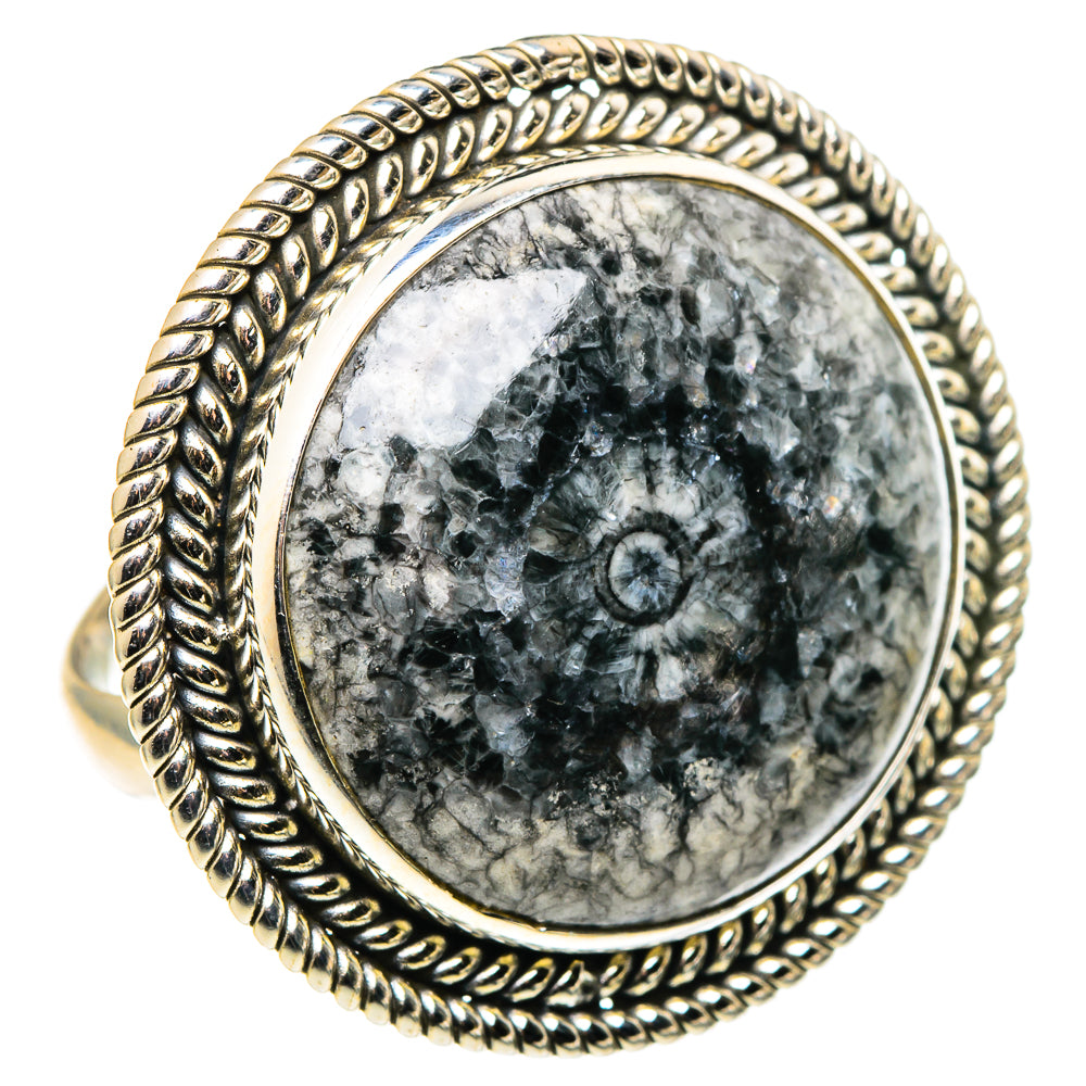 Stingray Coral Rings handcrafted by Ana Silver Co - RING97016 - Photo 2