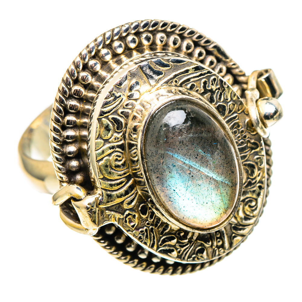 Labradorite Rings handcrafted by Ana Silver Co - RING97018