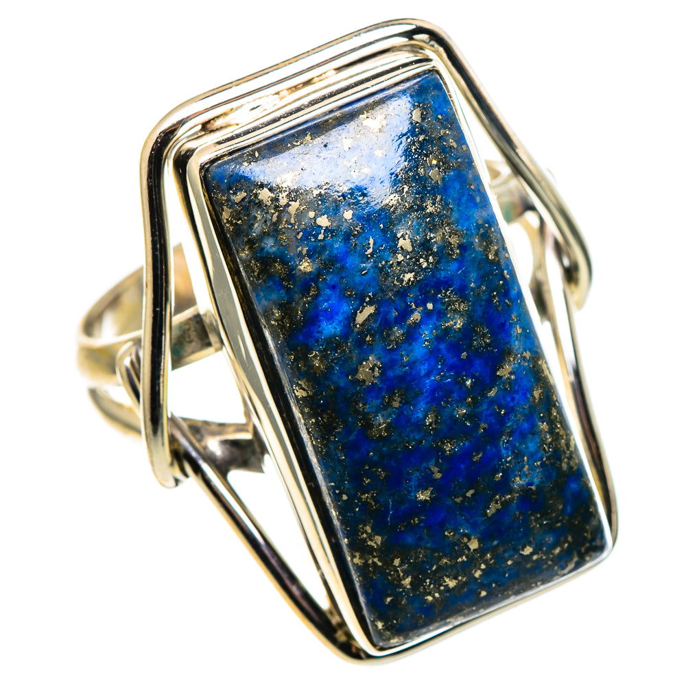 Lapis Lazuli Rings handcrafted by Ana Silver Co - RING97022