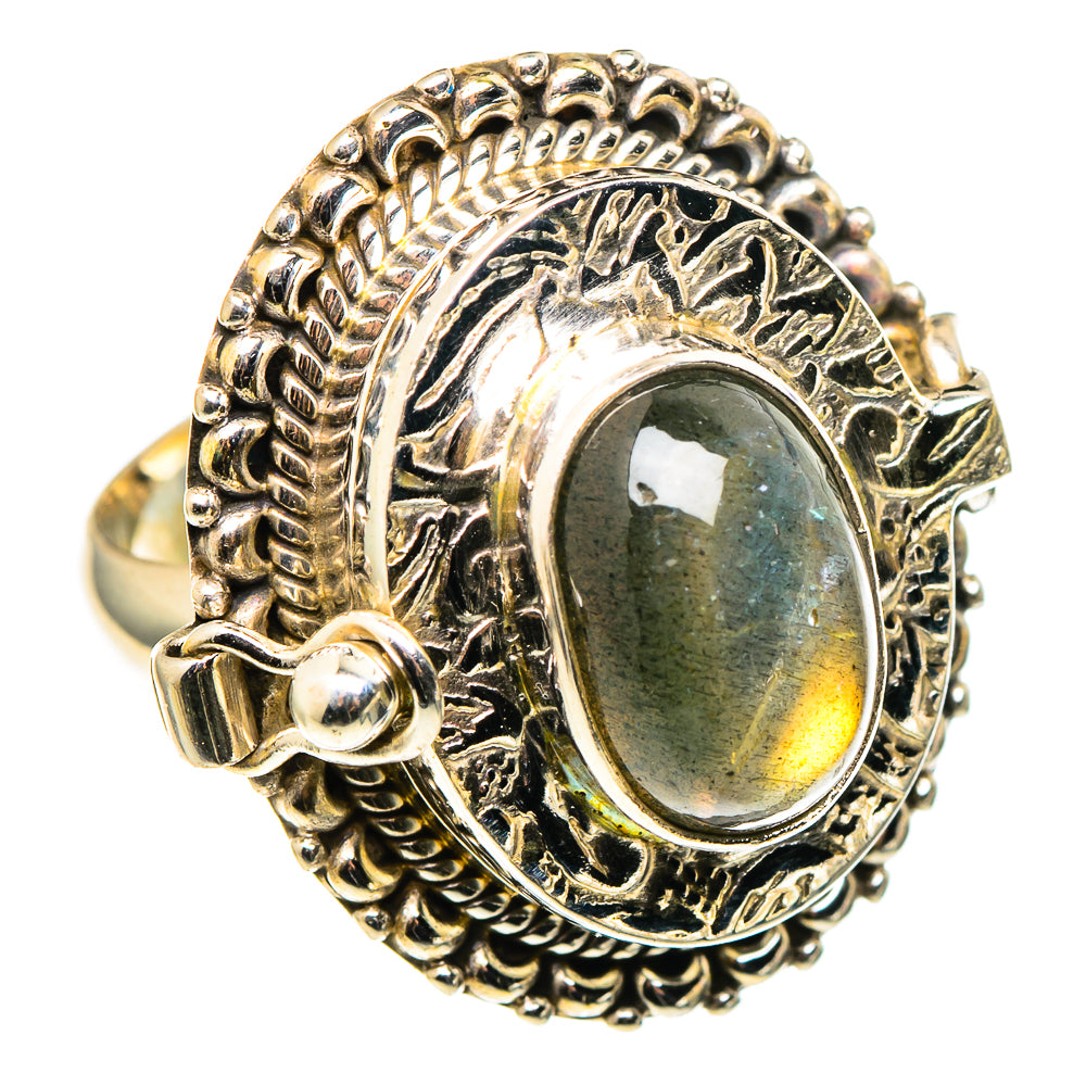 Labradorite Rings handcrafted by Ana Silver Co - RING97027