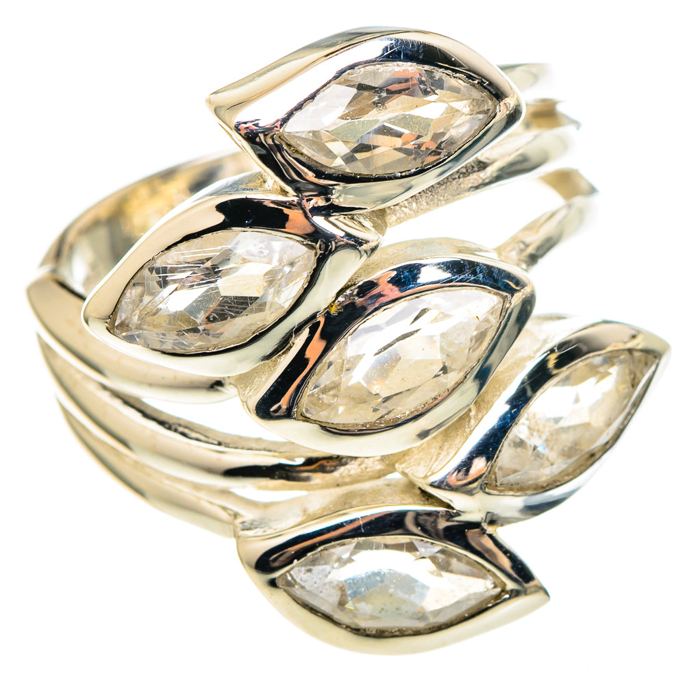 White Quartz Rings handcrafted by Ana Silver Co - RING97179