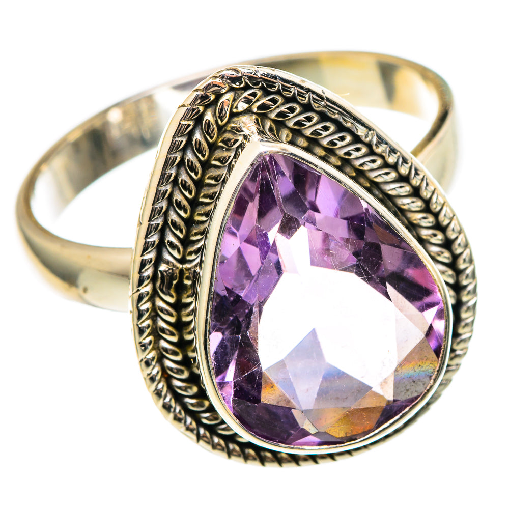 Amethyst Rings handcrafted by Ana Silver Co - RING97205