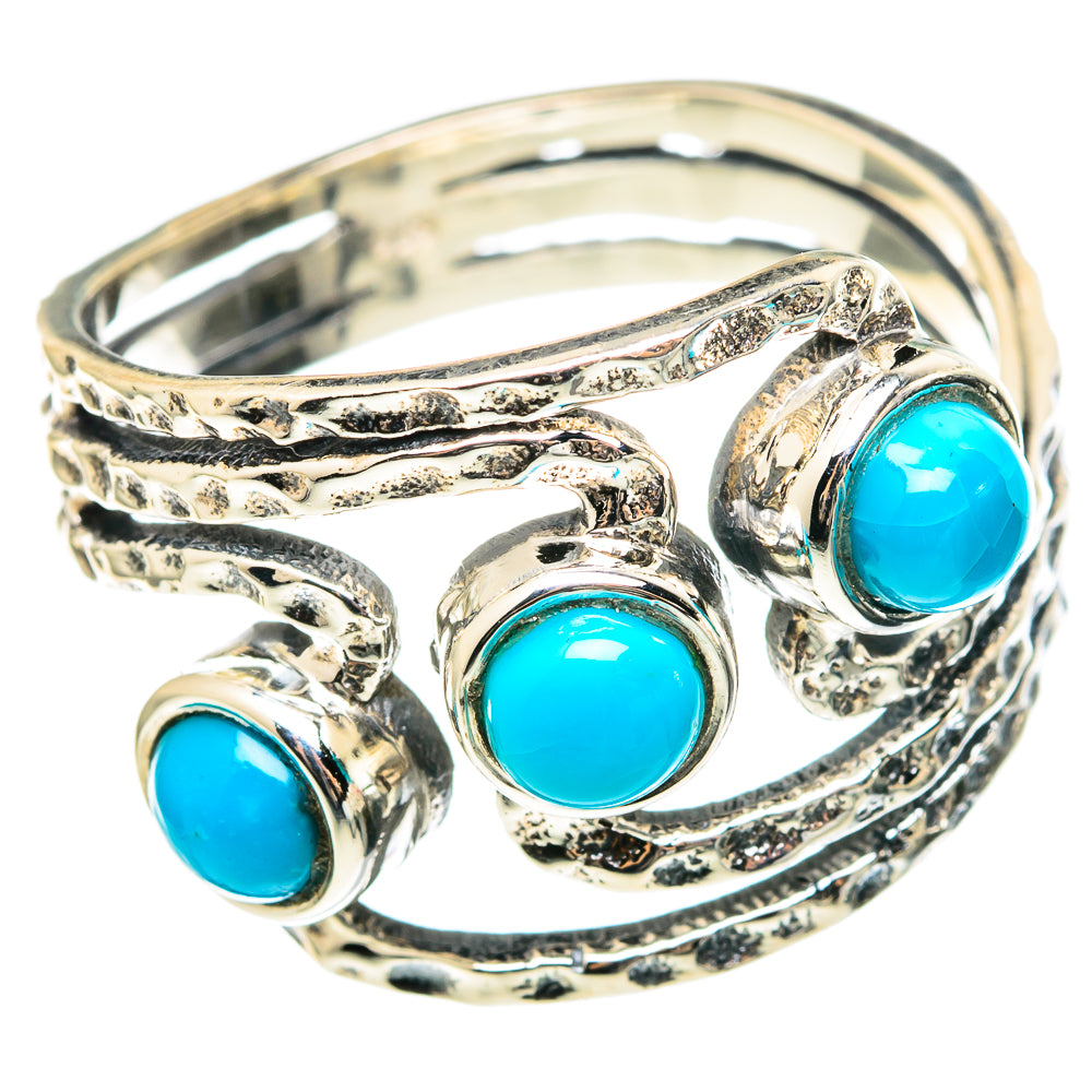 Larimar Rings handcrafted by Ana Silver Co - RING97221