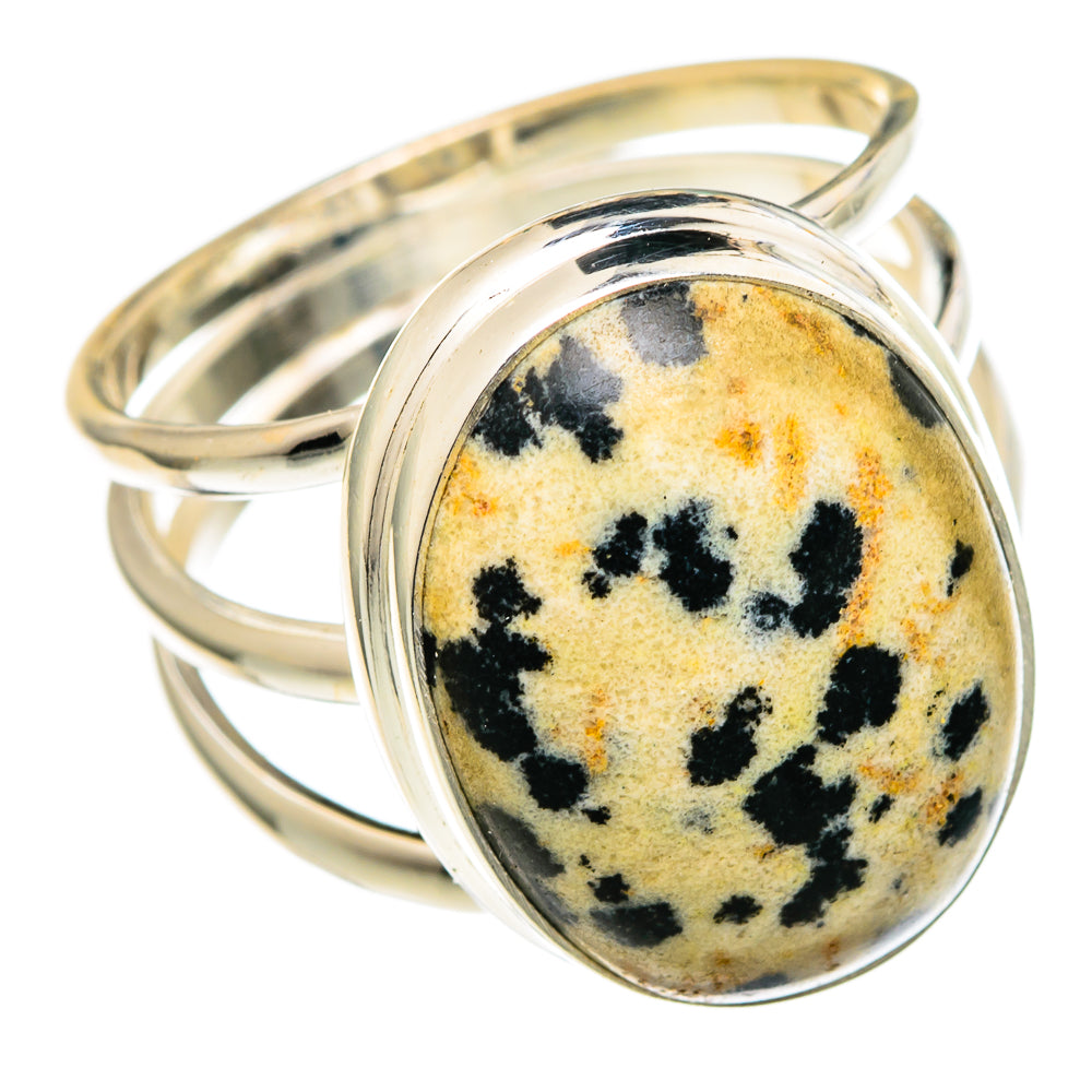 Dalmatian Jasper Rings handcrafted by Ana Silver Co - RING97226