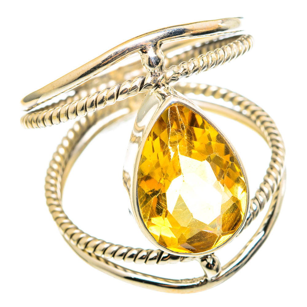 Citrine Rings handcrafted by Ana Silver Co - RING97288