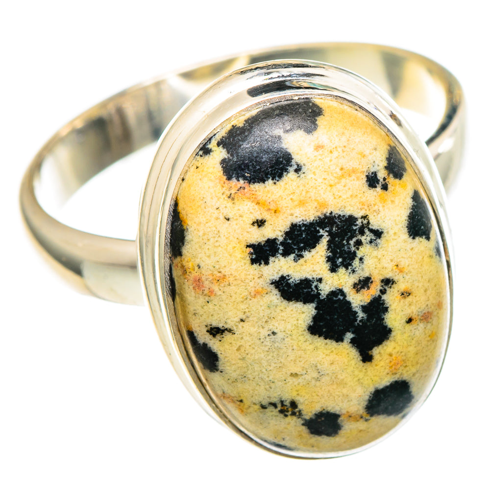Dalmatian Jasper Rings handcrafted by Ana Silver Co - RING97349