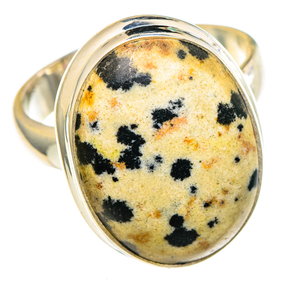 Dalmatian Jasper Rings handcrafted by Ana Silver Co - RING97293