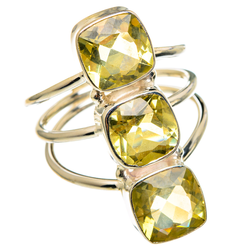 Citrine Rings handcrafted by Ana Silver Co - RING97326
