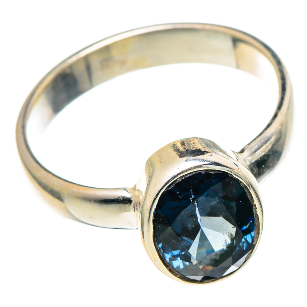 Blue Spinel Rings handcrafted by Ana Silver Co - RING97374