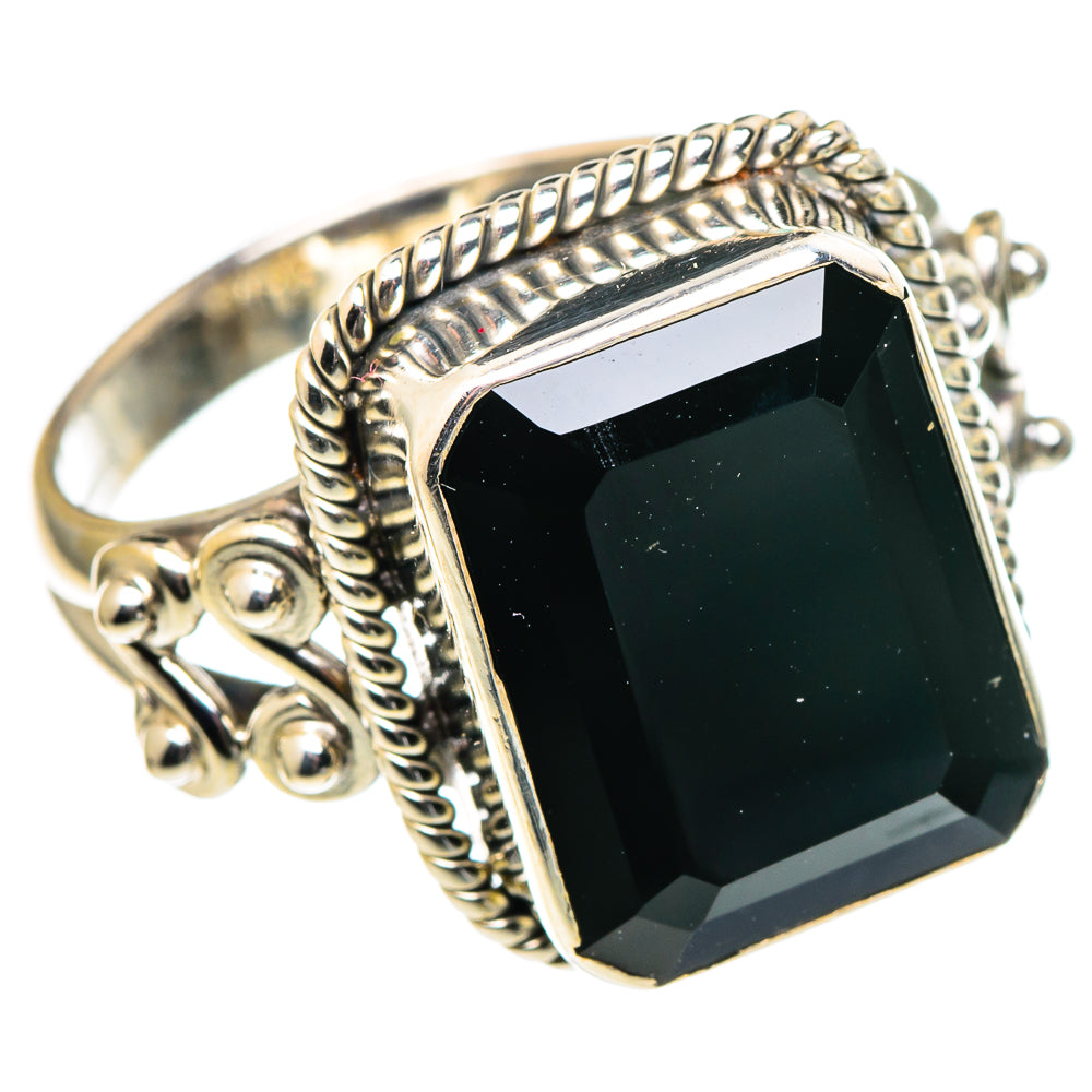 Black Onyx Rings handcrafted by Ana Silver Co - RING97395