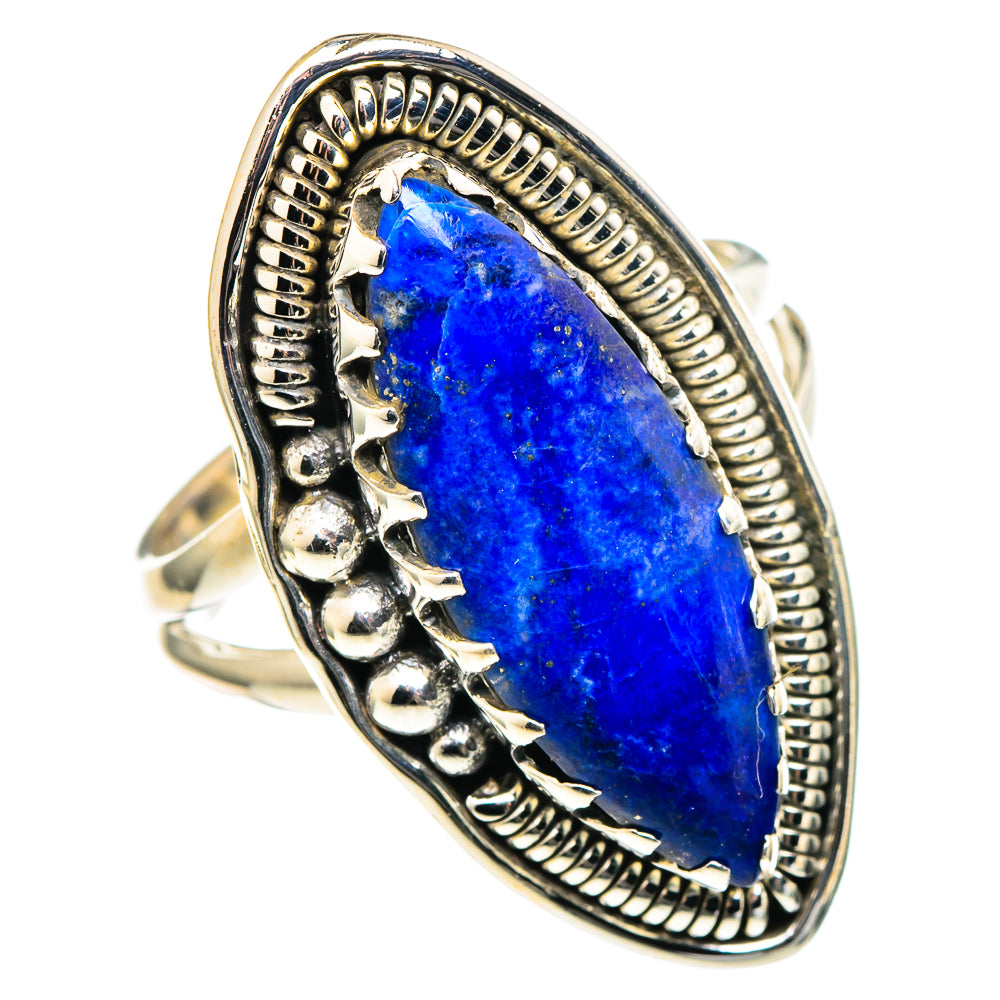 Lapis Lazuli Rings handcrafted by Ana Silver Co - RING97406