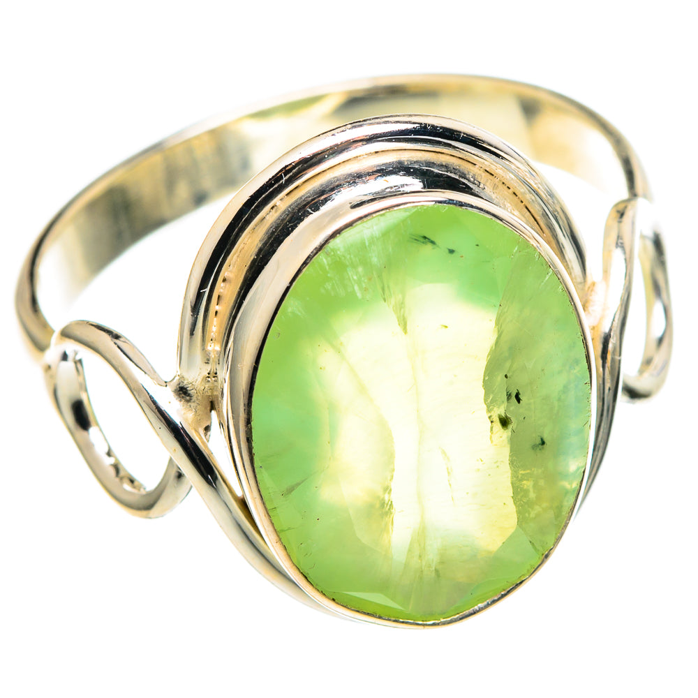 Prehnite Rings handcrafted by Ana Silver Co - RING97410