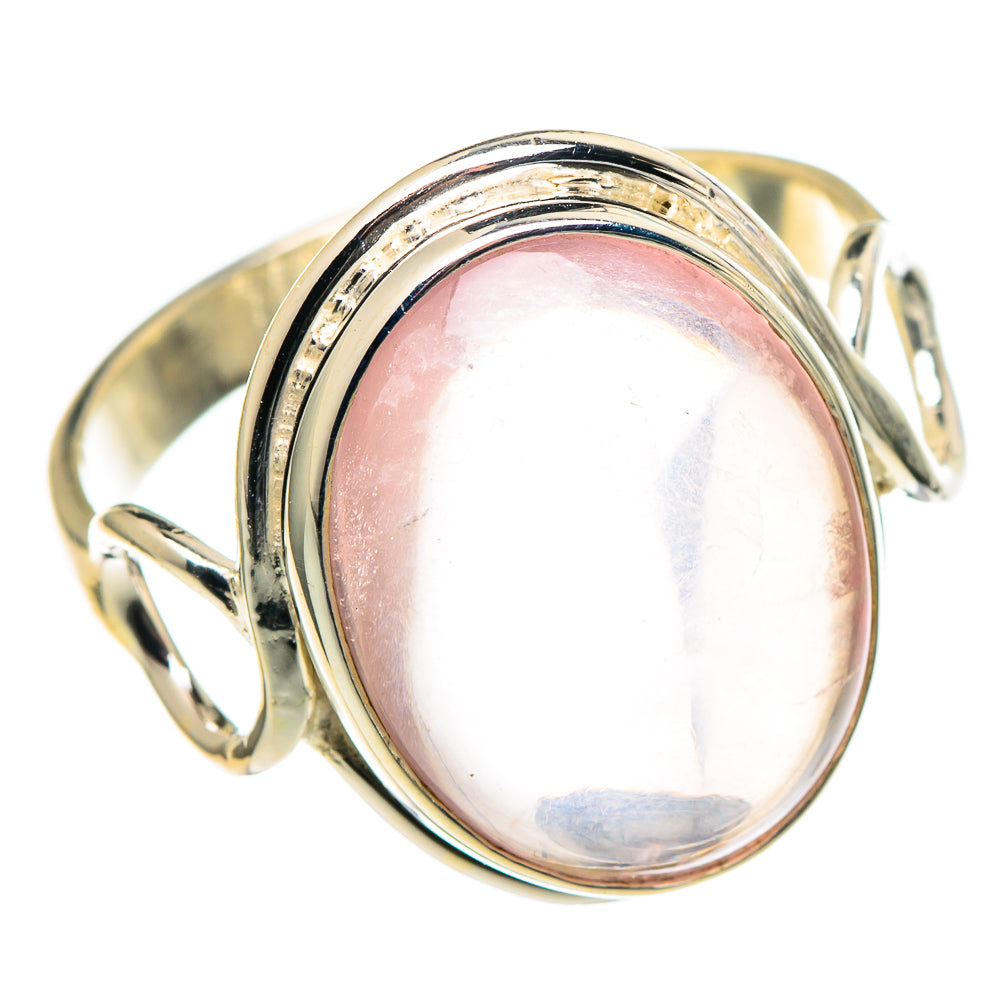 Rose Quartz Rings handcrafted by Ana Silver Co - RING97421