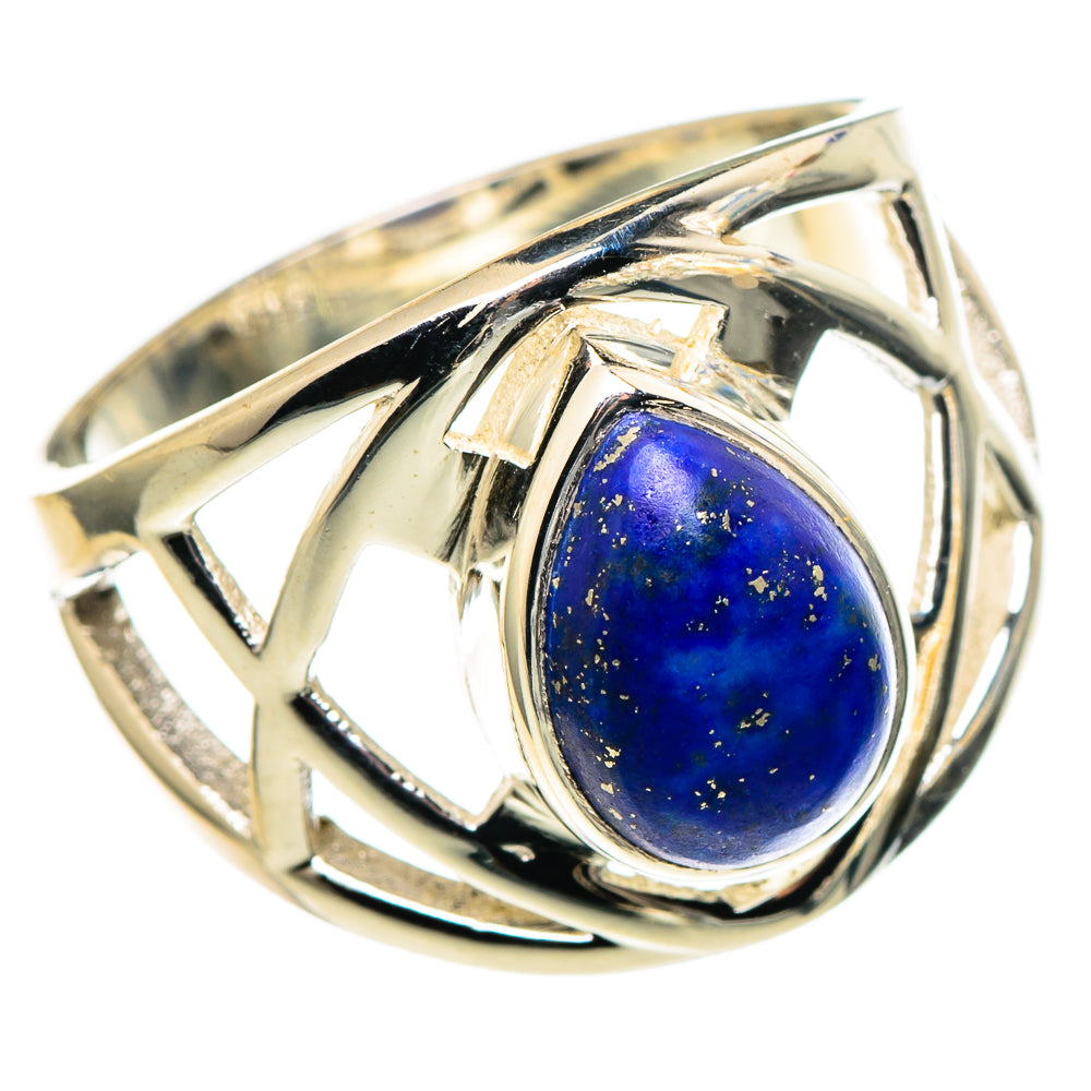Lapis Lazuli Rings handcrafted by Ana Silver Co - RING97535