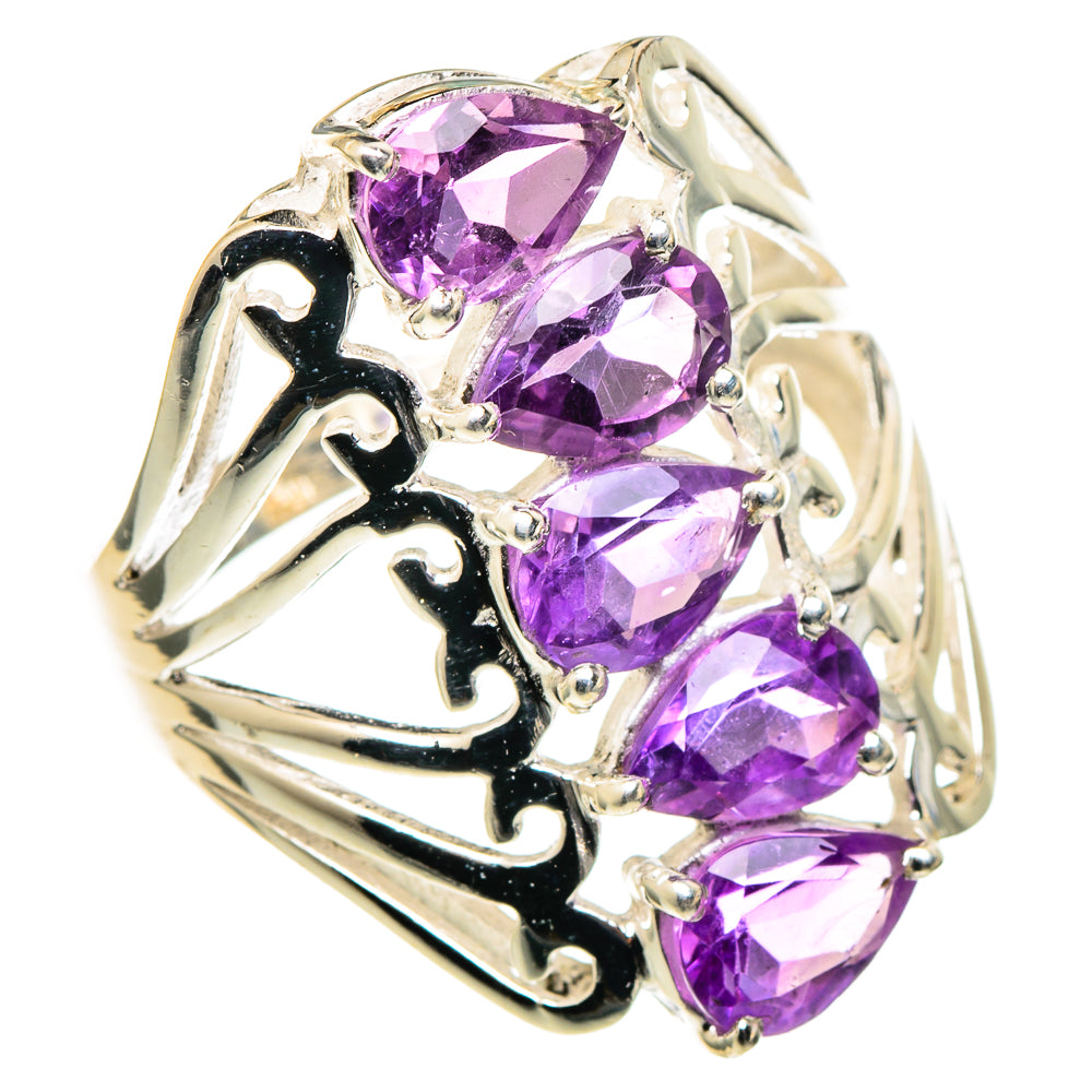 Amethyst Rings handcrafted by Ana Silver Co - RING97547