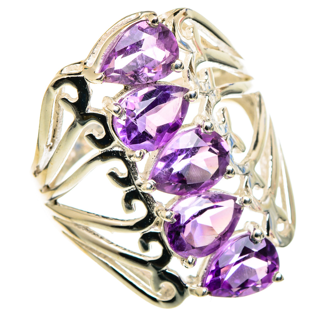 Amethyst Rings handcrafted by Ana Silver Co - RING97569