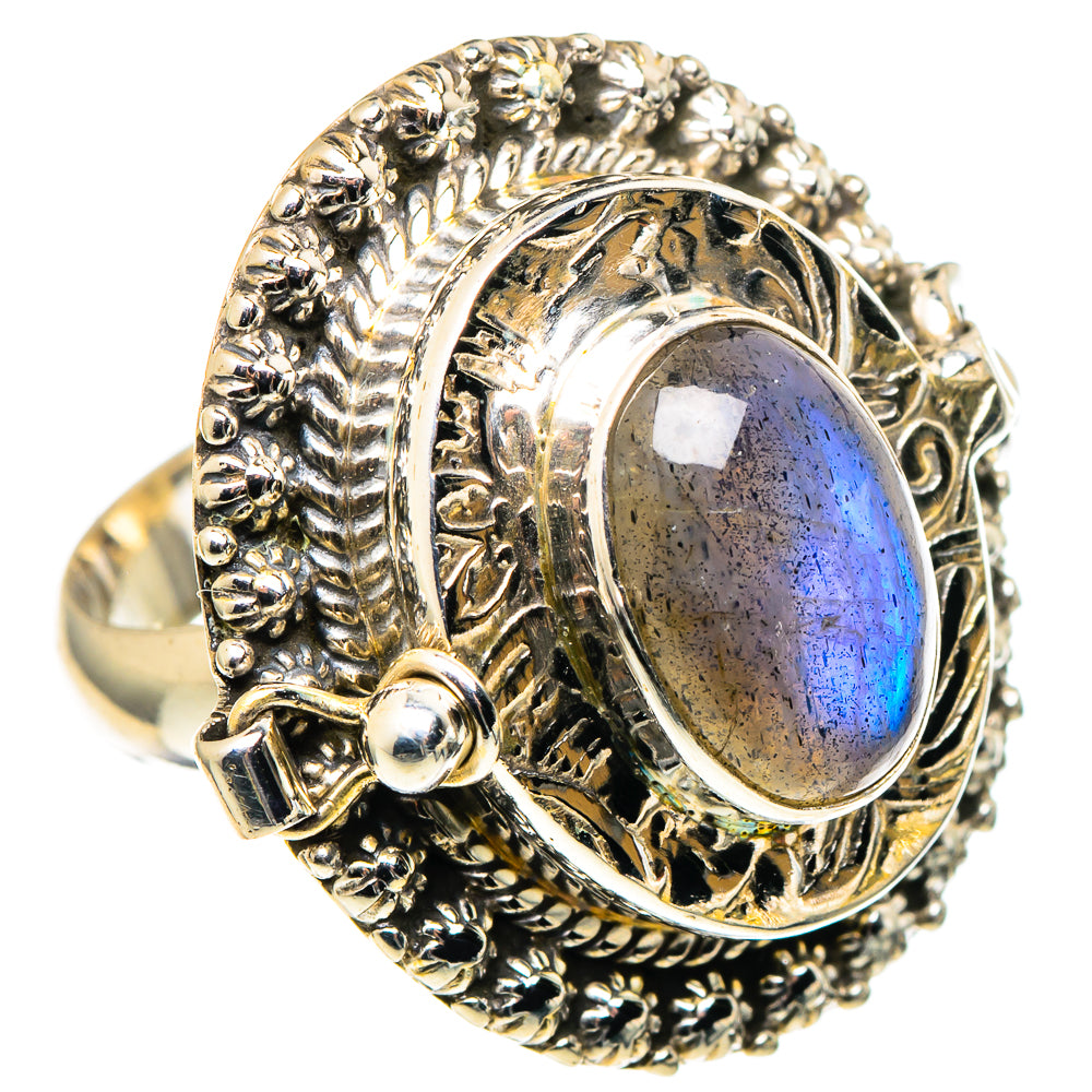 Labradorite Rings handcrafted by Ana Silver Co - RING97584
